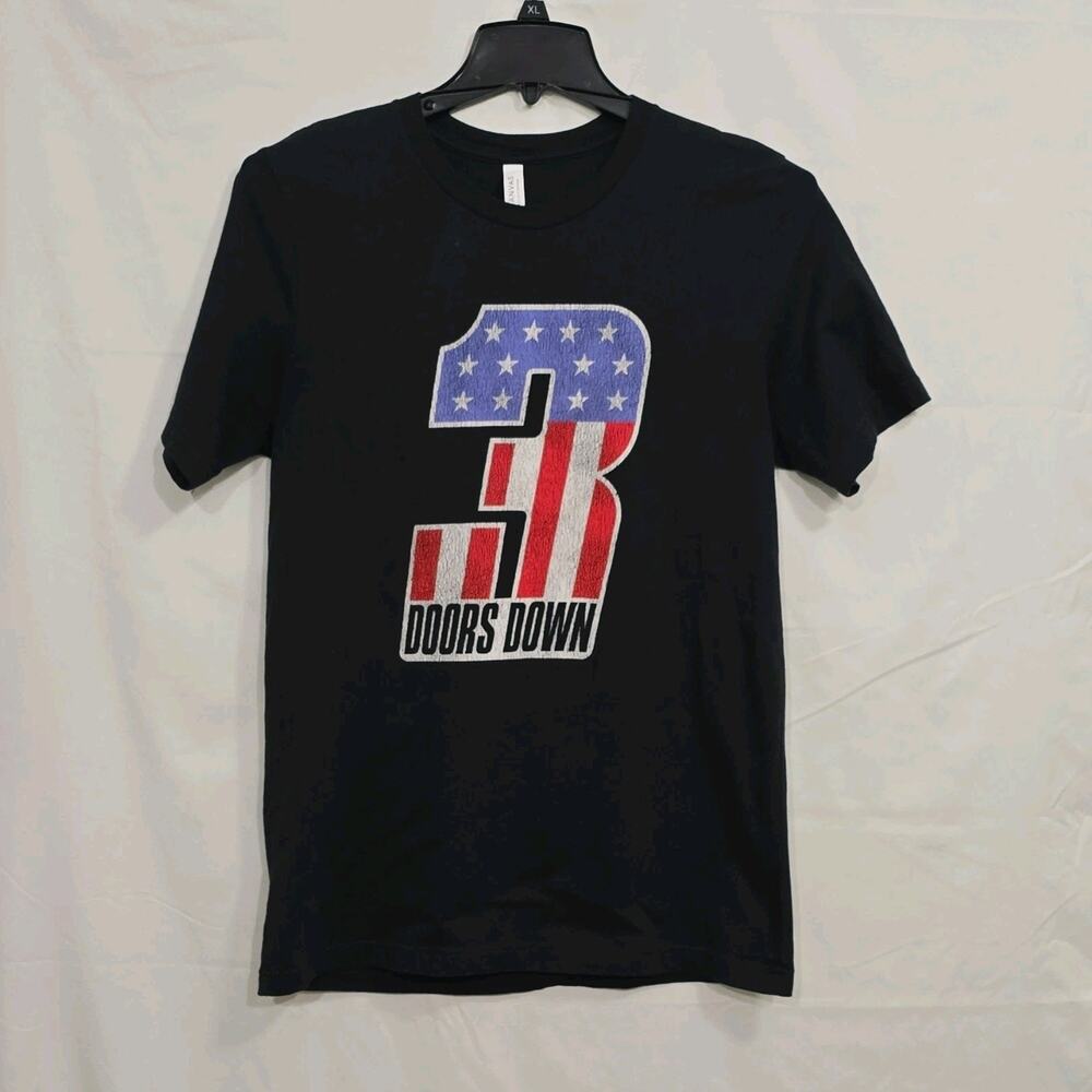 3 Doors Down USA Tour 2024 Double-Sided Concert Tee Mens Lg